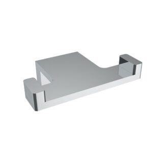 ICO V61223 Ash Double Towel Hook - Chrome