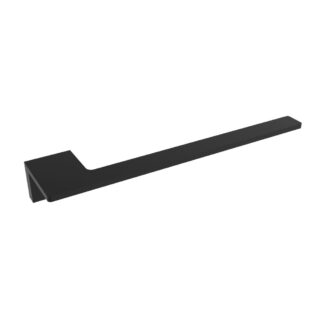 ICO V61315 Ash 8" Towel Bar - Matte Black