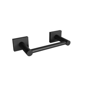 ICO V62075 Crater Pivot Toilet Paper Holder - Matte Black