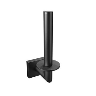 ICO V62085 Crater Spare Toilet Paper Holder - Matte Black