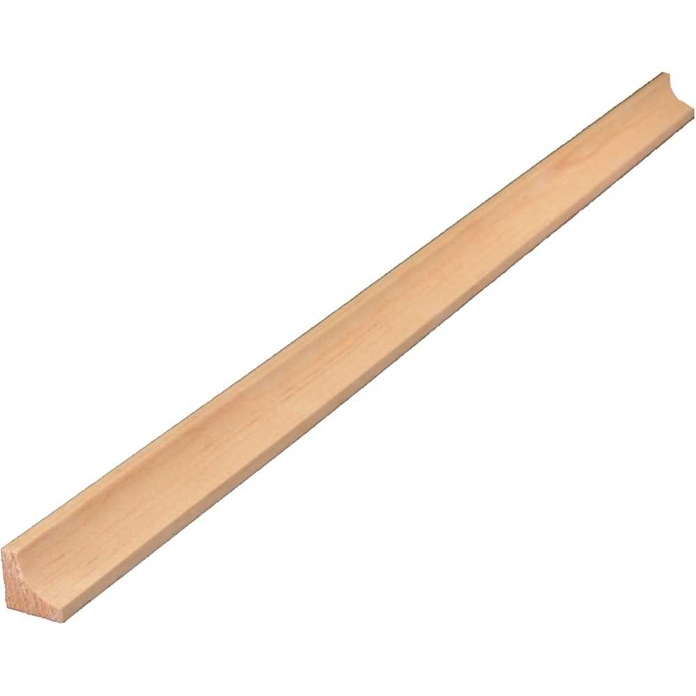 Alexandria Moulding 00106-20096C1 96" x 11/16" Wooden Cove Trim - Pine Wood