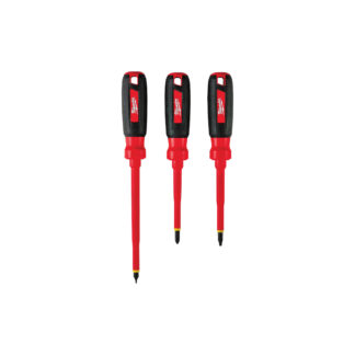 Milwaukee 48-22-2202 1000V Insulated Screwdriver Set, 3 Pack