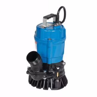Tsurumi HS2.4S 20ft x 2" 1/2HP Submersible Trash Discharge Pump - Black & Blue