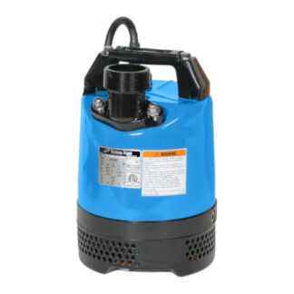 Tsurumi LB-480 32ft x 2" 2/3HP Submersible Discharge Pump - Black & Blue