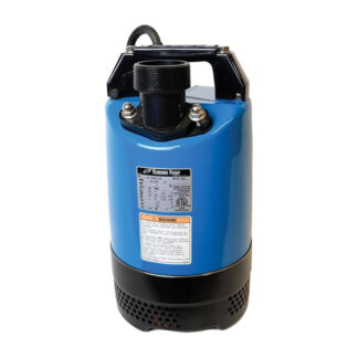 Tsurumi LB-800 50ft x 2" 1HP Submersible Discharge Pump - Black & Blue