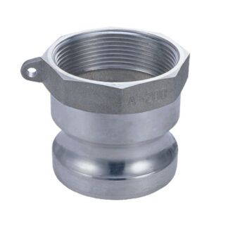 Tsurumi CGA-200 2" Threaded Type-A Camlock Fitting - Aluminum