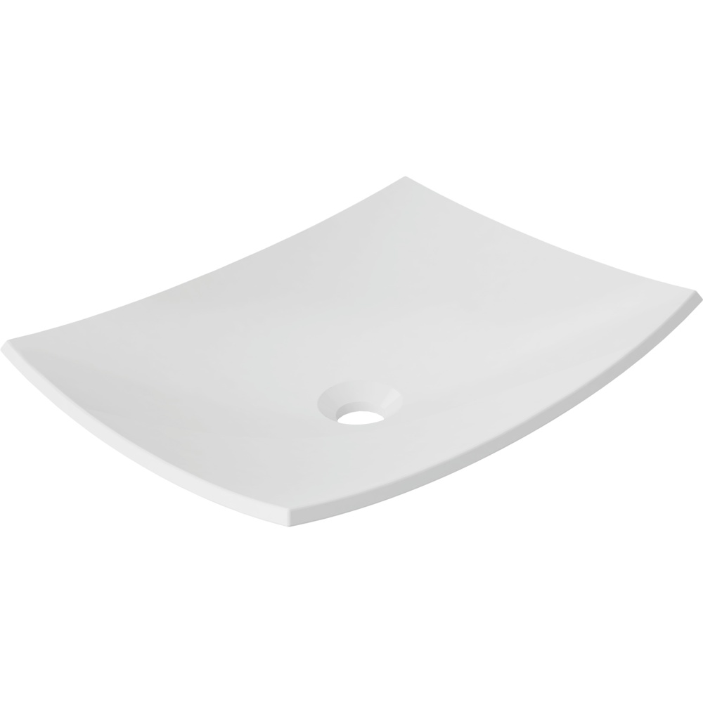 ICO B9411 Calma Vecchi Vessel Sink - Gloss White