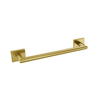 ICO V62138 Crater 12" Towel Bar - PVD Brushed Gold