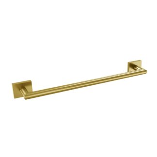 ICO V62148 Crater 18" Towel Bar - PVD Brushed Gold
