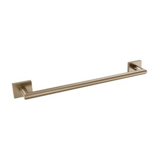 ICO V62149 Crater 18" Towel Bar - PVD Brushed Bronze