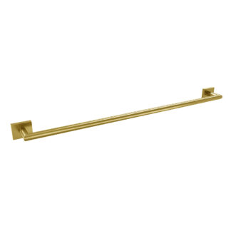 ICO V62168 Crater 30" Towel Bar - PVD Brushed Gold
