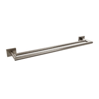 ICO V62184 Crater 24" Double Towel Bar - Brushed Nickel