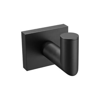 ICO V62215 Crater Towel Hook - Matte Black