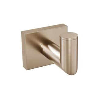 ICO V62219 Crater Towel Hook - PVD Brushed Bronze