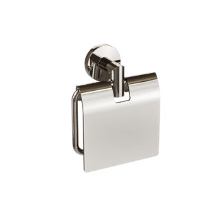 ICO V63056 Summit Toilet Paper Holder With Cover - Polished Nickel