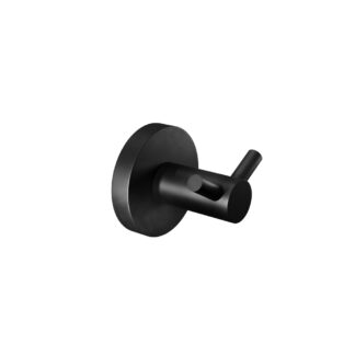 ICO V63255 Summit Double Towel Hook - Matte Black