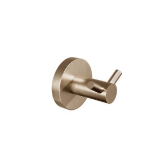 ICO V63259 Summit Double Towel Hook - PVD Brushed Bronze
