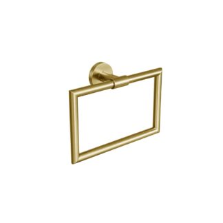 ICO V63318 Summit Towel Ring - PVD Brushed Gold
