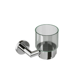 ICO Summit Glass Tumbler - Chrome