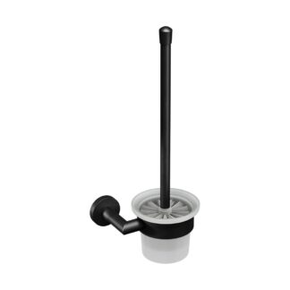 ICO V63615 Summit Wall-Mounted Toilet Brush - Matte Black