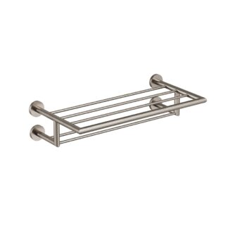 ICO V63734 Summit Double Towel Shelf - Brushed Nickel