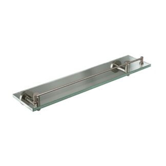 ICO V63764 Summit Glass Shelf - Brushed Nickel