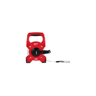 Milwaukee 48-22-5301 100ft Fiberglass Open Reel Long Tape Measure