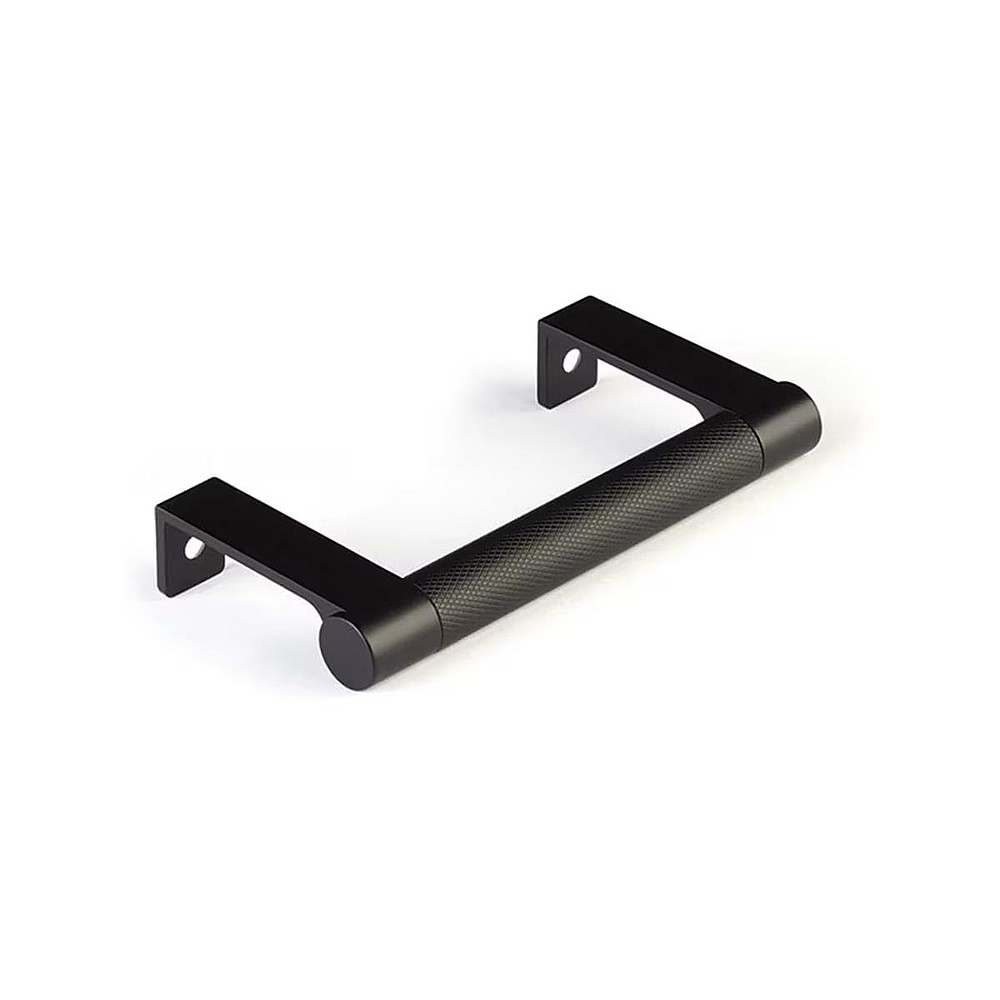 Emtek 84082KN 5 1/4" C-C Select Round Knurled Cabinet Edge Pull