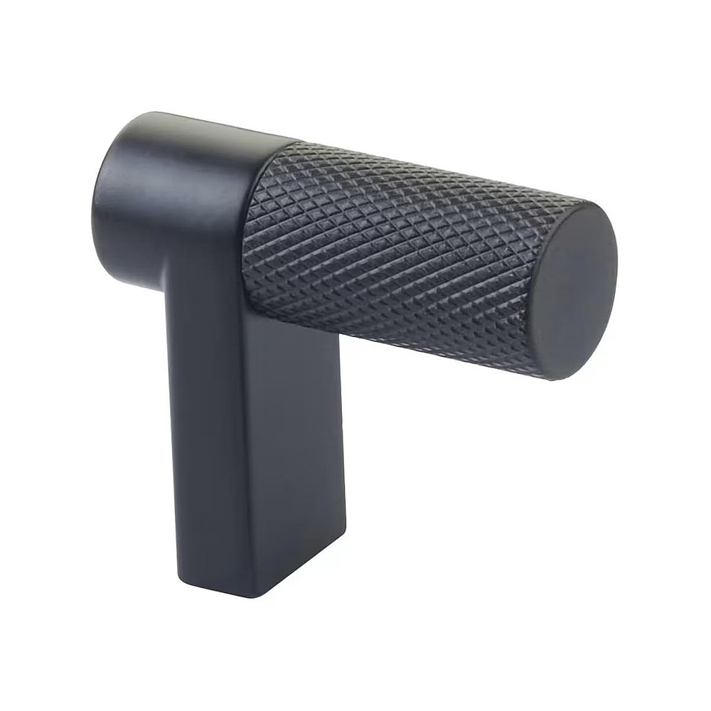 Emtek 86658RECKN 1-1/2" Select Rectangular Knurled Cabinet Finger Pull