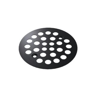 OS&B SD35-1/2MBL ABS Molded Base Shower Drain - Matte Black