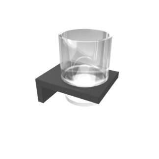ICO V1555 Erupt Glass Tumbler - Matte Black