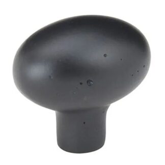 Emtek 86217 1-3/4" Egg Cabinet Knob - Sandcast Bronze