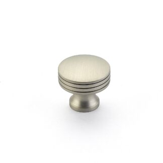 Schaub 532 1-1/4" Menlo Park Ridged Cabinet Knob