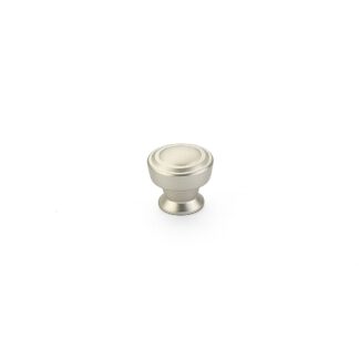 Schaub 533 1-1/4" Menlo Park Stepped Round Cabinet Knob