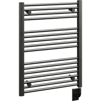 ICO E1025 23.5"x31" Savoy Electric Plug-In Towel Warmer - Matte Black