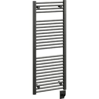 ICO H1045 19"x47.5" Savoy Hydronic Towel Warmer - Matte Black