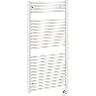 ICO W1051 23.5"x47.5" Savoy Electric Hardwired Towel Warmer - Gloss White