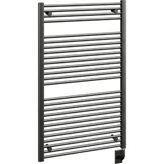 ICO W1065 29.5"x47.5" Savoy Electric Hardwired Towel Warmer - Matte Black