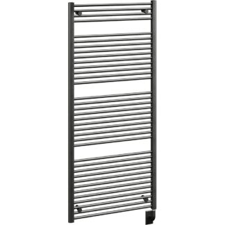 ICO W1095 29.5"x66.5" Savoy Electric Hardwired Towel Warmer - Matte Black