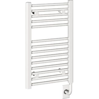 ICO W1101 15.5"x25" Savoy Electric Hardwired Towel Warmer - Gloss White