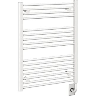 ICO E1201 23.5"x19" Savoy Electric Plug-In Towel Warmer - Gloss White