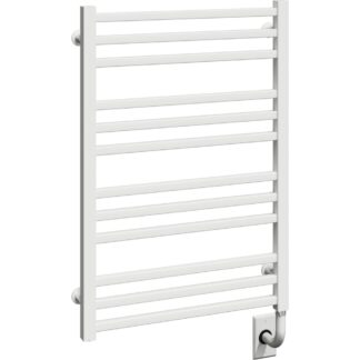 ICO E3202 23.5"x31" Avento Electric Plug-In Towel Warmer - Matte White