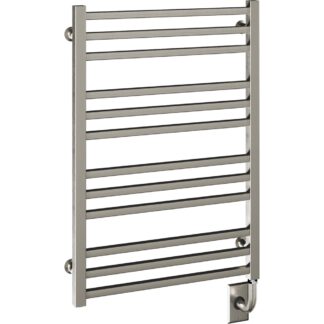 ICO E3204 23.5"x31" Avento Electric Plug-In Towel Warmer - Brushed Nickel