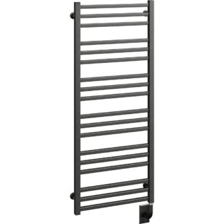 ICO E3305 19.5"x47.5" Avento Electric Plug-In Towel Warmer - Matte Black