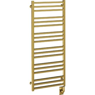 ICO E3308 19.5"x47.5" Avento Electric Plug-In Towel Warmer - PVD Brushed Gold