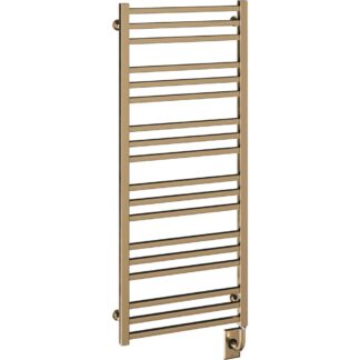 ICO E3309 19.5"x47.5" Avento Electric Plug-In Towel Warmer - PVD Brushed Bronze