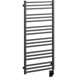 ICO E3405 23.5"x47.5" Avento Electric Plug-In Towel Warmer - Matte Black
