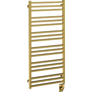 ICO E3408 23.5"x47.5" Avento Electric Plug-In Towel Warmer - PVD Brushed Gold