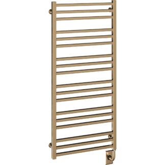 ICO E3409 23.5"x47.5" Avento Electric Plug-In Towel Warmer - PVD Brushed Bronze