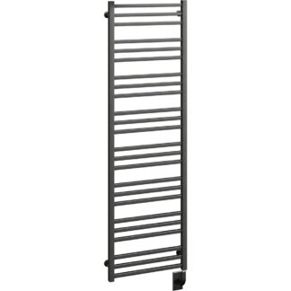 ICO E3705 19.5"x64" Avento Electric Plug-In Towel Warmer - Matte Black